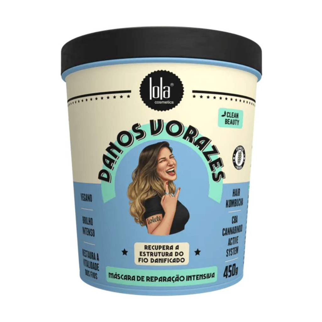 Маска для інтенсивного відновлення волосся Lola From Rio Danos Vorazes Intense Repairing Hair Mask, 450 г